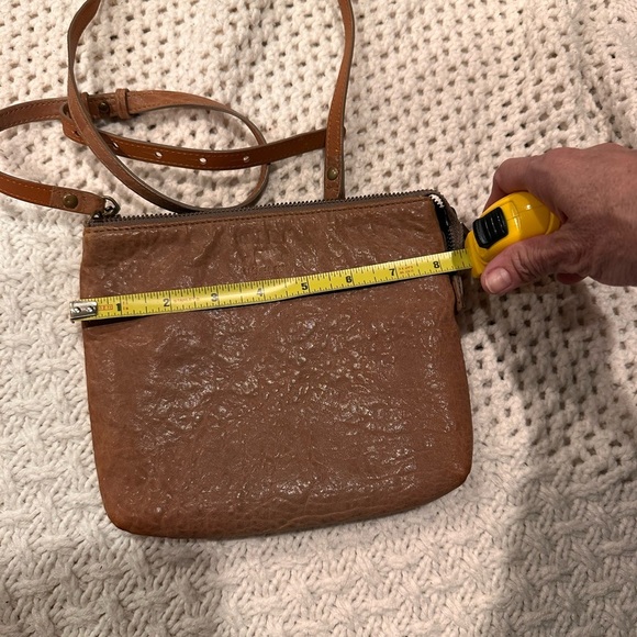 WILLI EST.1981 LEATHER CROSSBODY Bag TAN - Picture 9 of 11